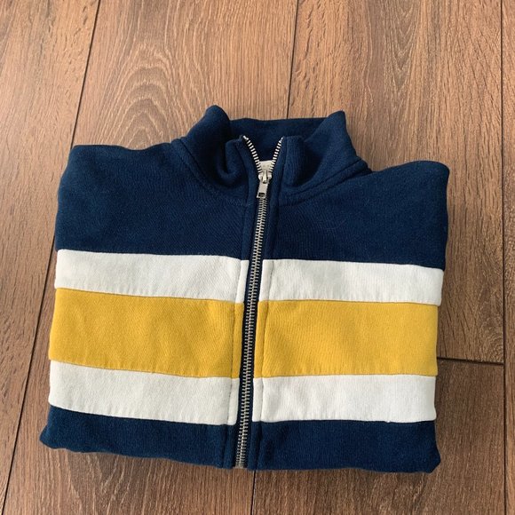 🔥 2/$22 🔥 Dark blue Zip-up top , size XS - Picture 2 of 3